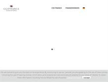 Tablet Screenshot of cgi-finance.de