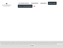 Tablet Screenshot of cgi-finance.fr